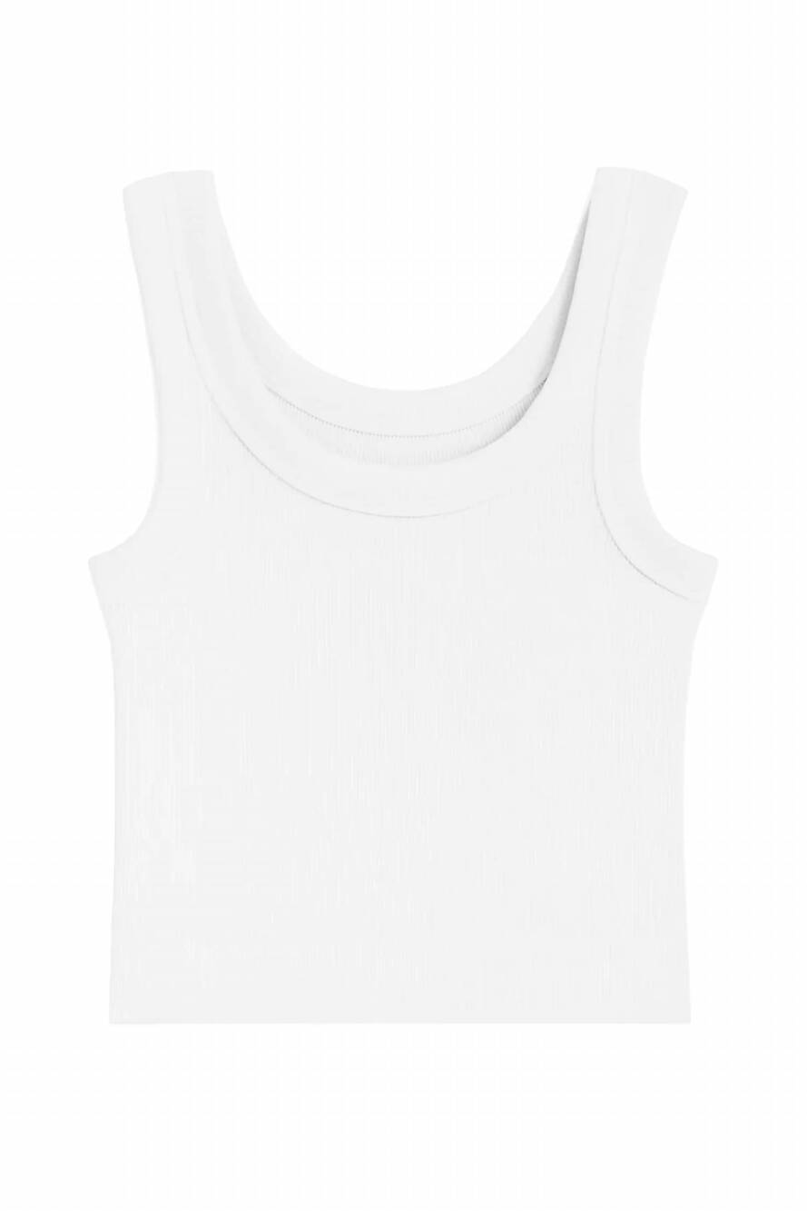 NEW KATIE J NYC tween livi 2.0 tank top in white